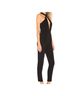 by the way. 100% Polyester Solid Black Jumpsuit Size XS - photo 4