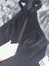 by the way. 100% Polyester Solid Black Jumpsuit Size XS - photo 7