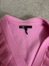 Maje Pink Cardigan Size 1X - photo 3