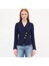 Smythe Blue Gold Blazer Size 4 - photo 6