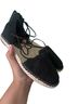 Eileen Fisher Black Flats Size 6 1/2 - photo 1