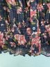 FP One 100% Cotton Floral Multi Color Blue Tank Top Size M - photo 5