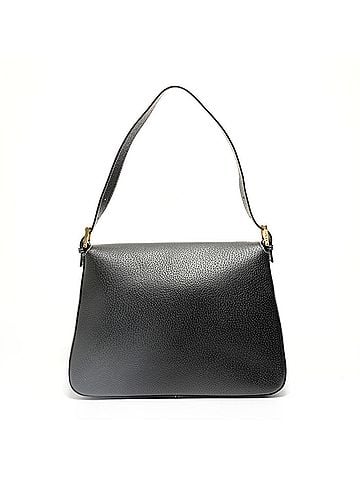 Fendi Fendi Mamma Bucket Leather Shoulder Bag, Black (view 2)