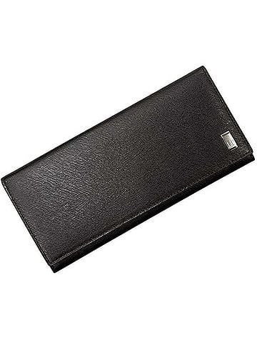 Dunhill Dunhill bi-fold long wallet, dark brown, Sidecar design, leather. (view 1)