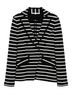 Veronica Beard Stripes Black White Blazer Size 2 - photo 1