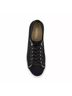 Andrea Black Women's Platform Canvas Sneakers Size 8 - photo 3