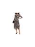 ETRO Black Silver Cocktail Dress Size 4 - photo 2