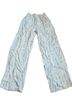 David Dart 100% Rayon Stripes Blue White Casual Pants Size S - photo 2