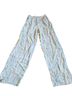 David Dart 100% Rayon Stripes Blue White Casual Pants Size S - photo 1