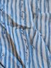 David Dart 100% Rayon Stripes Blue White Casual Pants Size S - photo 5