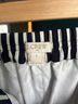 J.Crew 100% Polyester Stripes Blue White Casual Skirt Size 6 - photo 3