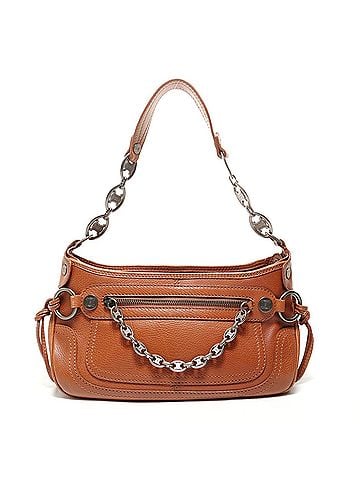 Céline Celine CELINE Leather Triomphe Boogie Bag Shoulder Brown (view 1)