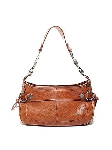 Céline Celine CELINE Leather Triomphe Boogie Bag Shoulder Brown (view 2)