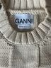 Ganni Ivory Sweater Vest Size S - photo 3