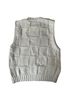 Ganni Ivory Sweater Vest Size S - photo 2