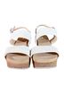 Volatile Snake Print White Wedges Size 8 - photo 2