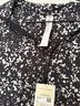 Fabletics 100% Nylon Graphic Black Ivory Jacket Size S - photo 3