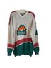 Zara Gray Green Red Pullover Sweater Size L - photo 1
