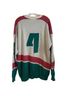 Zara Gray Green Red Pullover Sweater Size L - photo 2