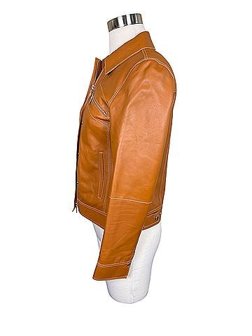 Lafayette 148 New York Leather Jacket (view 2)