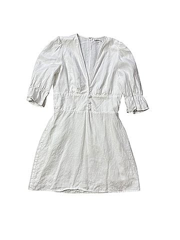 Reformation Simi Linen Casual Dress (view 1)