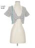 Rita Row Graphic Checkered-gingham Multi Color Casual Shirts Size S - photo 6
