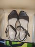 Stuart Weitzman Black Sandals Size 6 1/2 - photo 4