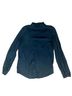 Theory 100% Silk Solid Black Long Sleeve Blouse Size S - photo 1