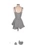 MOD Chevron-herringbone Multi Color Blue White Romper Size S - photo 2