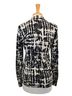Tory Burch 100% Wool Print Black Ivory Cardigan Size L - photo 2
