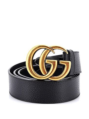Gucci GG Marmont Belt Leather Wide (view 1)