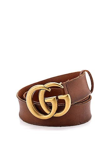 Gucci GG Marmont Belt Leather Wide (view 1)