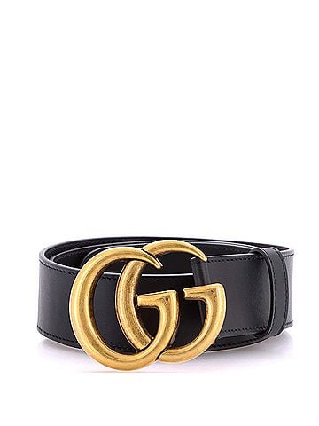 Gucci GG Marmont Belt Leather Wide (view 1)