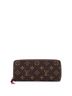 Louis Vuitton 100% Coatead Canvas Brown Clemence Wallet Monogram Canvas One size - photo 1