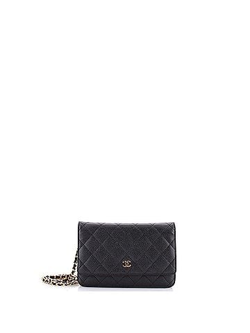 Chanel Wallet on Chain Quilted Caviar (view 1)