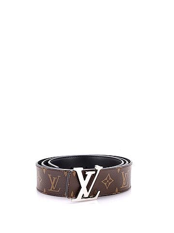 Louis Vuitton LV Initiales Reversible Belt Monogram Canvas and Leather Wide (view 1)