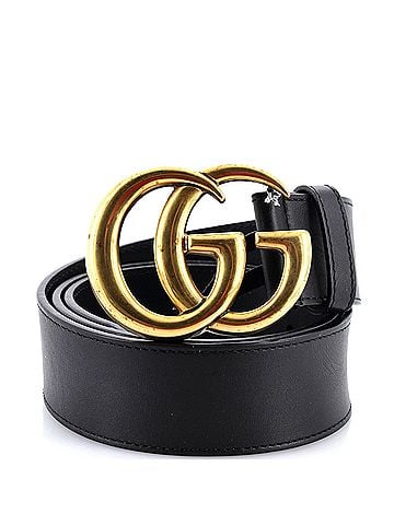 Gucci GG Marmont Belt Leather Wide (view 1)
