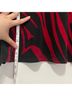 Susan Graver Animal Print Black Red Long Sleeve Blouse Size 2X - photo 9