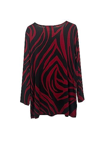 Susan Graver Long Sleeve Blouse (view 2)