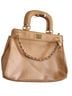 Steve Madden 100% Polyvinyl Chloride 100% Polyester Tan Leather Shoulder Bag One size - photo 1