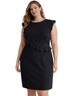 Ann Taylor Solid Black Cocktail Dress Size 14 - photo 1