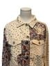 Pol 100% Cotton Floral Multi Color Denim Jacket Size M - photo 9