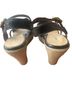 Ugg 100% Leather Solid Black Wedges Size 8 - photo 2