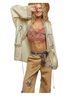 Pol Multi Color Tan Pink Jacket Size M - photo 1