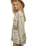 Pol Multi Color Tan Pink Jacket Size M - photo 2