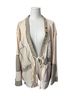 Pol Multi Color Tan Pink Jacket Size M - photo 3