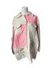 Pol Floral Solid Pink White Jacket Size S - photo 1