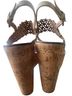 Tory Burch 100% Leather Multi Color Wedges Size 7 1/2 - photo 2