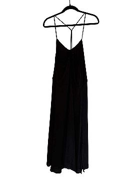 knee length dresses for ladies Banana Republic Black Strapless Asymmetric Midi Dress
