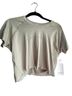 Lululemon Athletica Tan Short Sleeve Blouse Size 14 - photo 1
